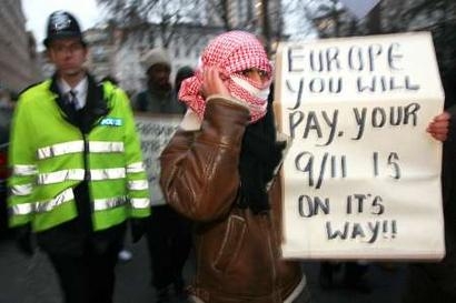 Violent Muslims in London