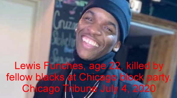 Lewis Funches of Chicago.
