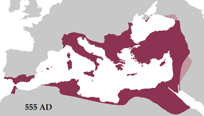 Byzantine Empire 555AD