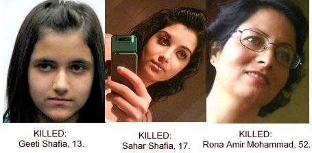 Shafia Murder victims